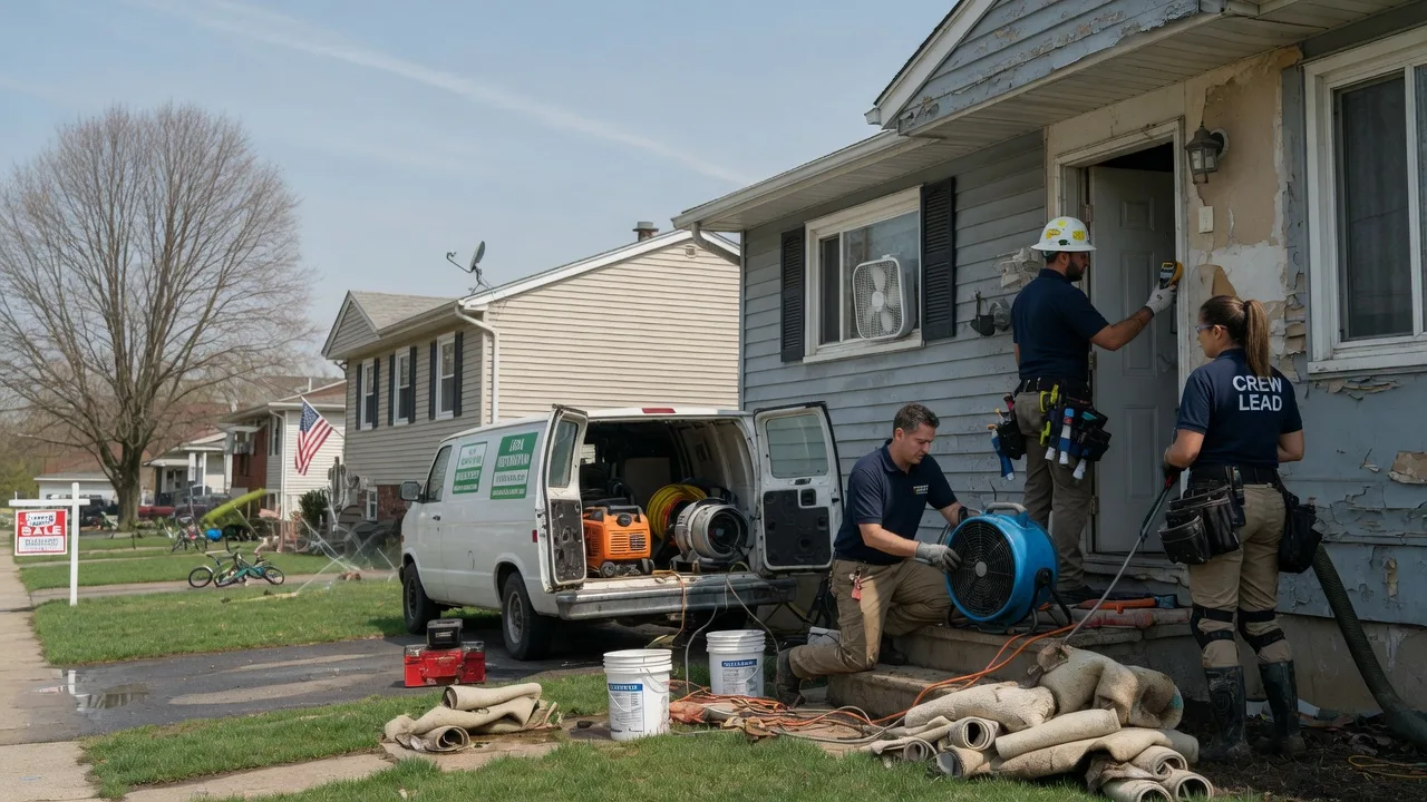 Flood Cleanup in New Bloomfield, PA near me